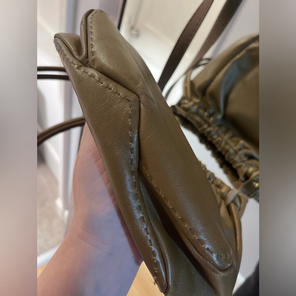 SOLD Proenza Schouler Brown Leather Drawstring Bucket Bag - Picture 8 of 11